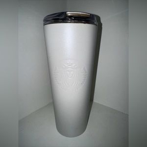 Starbucks Holiday 2021 Stainless Steel Tumbler White